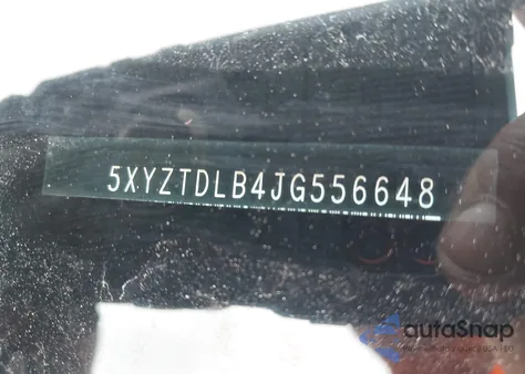 2018 Hyundai Santa Fe Sport 2.4L z USA, uszkodzony, nr VIN 5XYZTDLB4JG556648